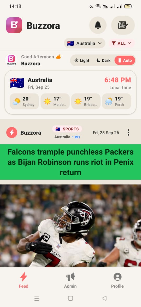Buzzora App Screen 4